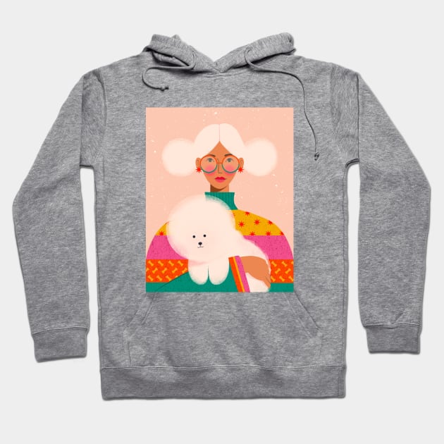 Matching Hairdos Hoodie by Inkipinki Illustrates